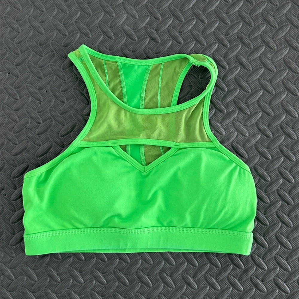 BuffBunny Lime Green Activewear Top